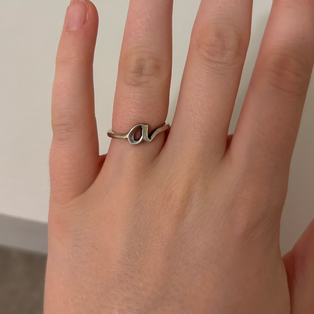 James Avery Script Initial “A” Ring - image 6